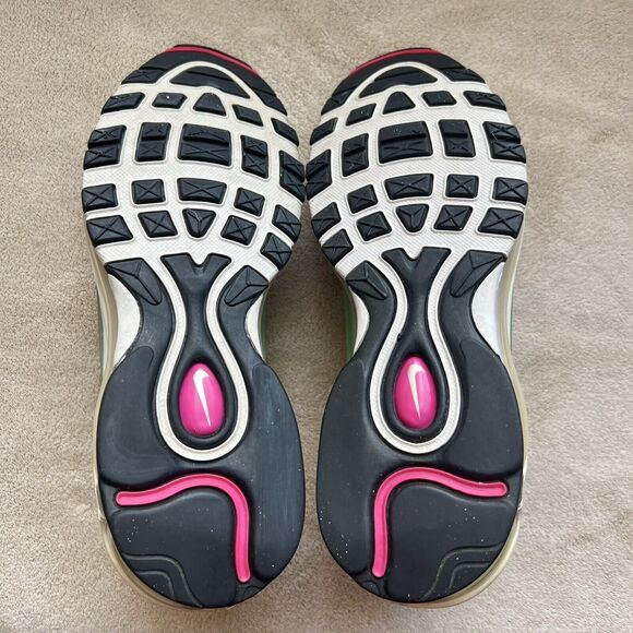 Nike Air Max Deluxe Enamel Green Running Tennis Shoe Sneakers Women 8 Athletic - Picture 12 of 16